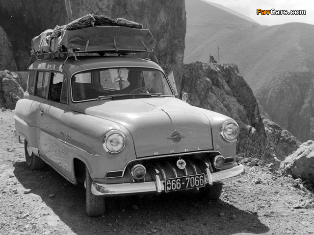 Opel Olympia Rekord Caravan 1953–57 wallpapers (640 x 480)