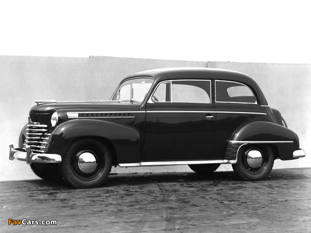 Opel Olympia 2-door Limousine 1950–53 wallpapers (640 x 480)