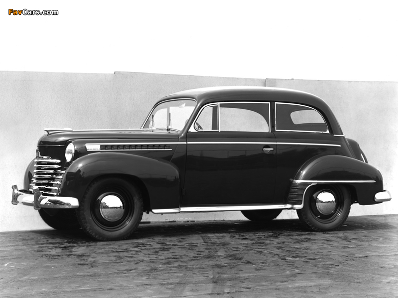 Opel Olympia 2-door Limousine 1950–53 wallpapers (800 x 600)
