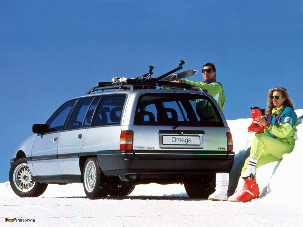 Opel Omega Caravan (A) 1986–90 pictures (1024 x 768)