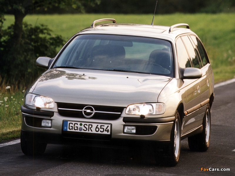 Opel Omega Caravan (B) 1994–99 photos (800 x 600)