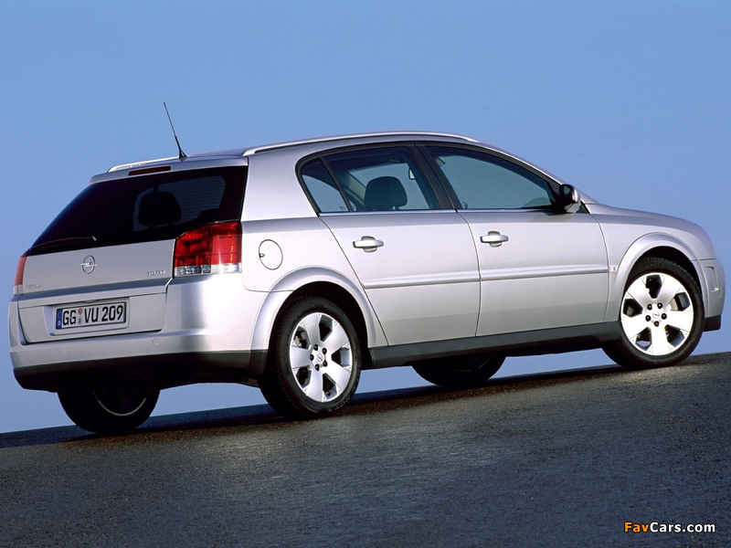 Opel Signum 2003–05 photos (800 x 600)