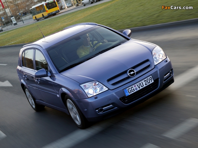 Opel Signum 2003–05 photos (640 x 480)