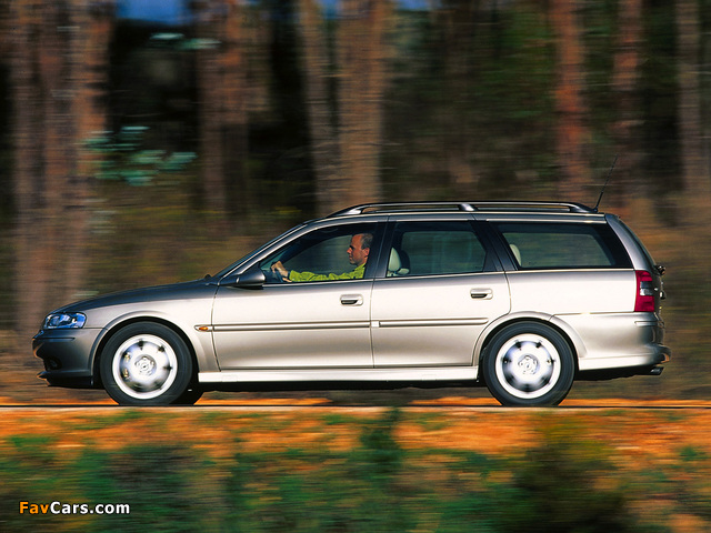 Opel Vectra Caravan (B) 1999–2002 photos (640 x 480)