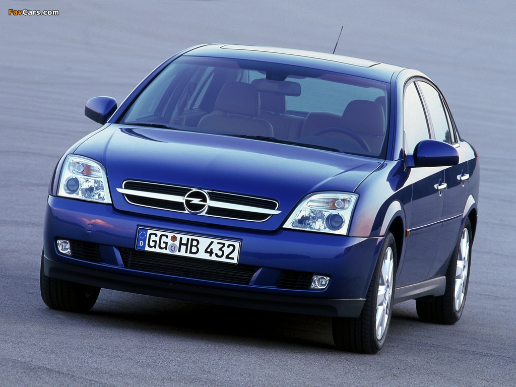Photos of Opel Vectra Sedan (C) 2002–05 (1024 x 768)