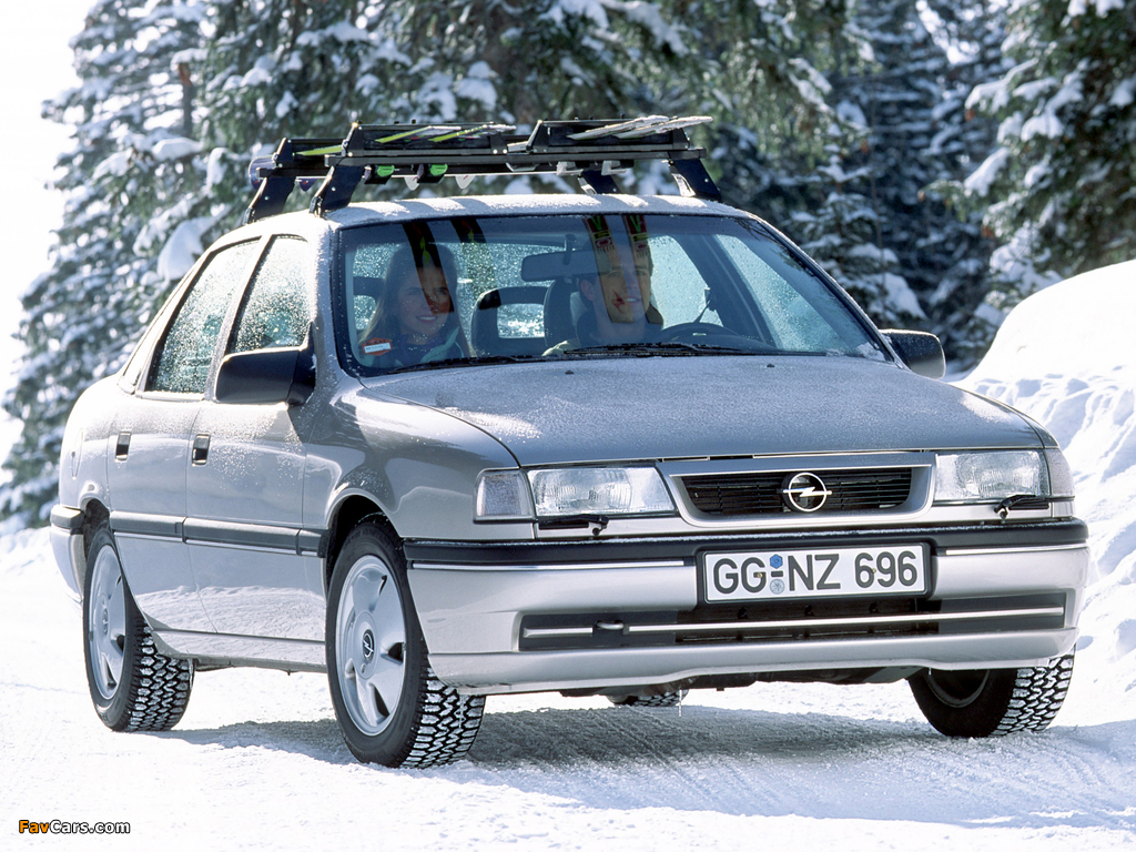 Pictures of Opel Vectra V6 (A) 1993–95 (1024 x 768)