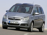 Images of Opel Zafira 2.0 Turbo (B) 2005–08
