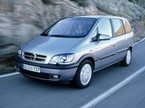 Opel Zafira (A) 2003–05 photos