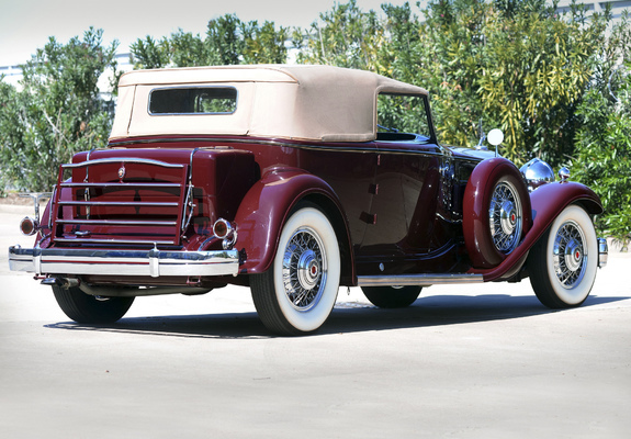 Packard Individual Custom Eight Convertible Victoria by Dietrich (904-2072) 1932 pictures