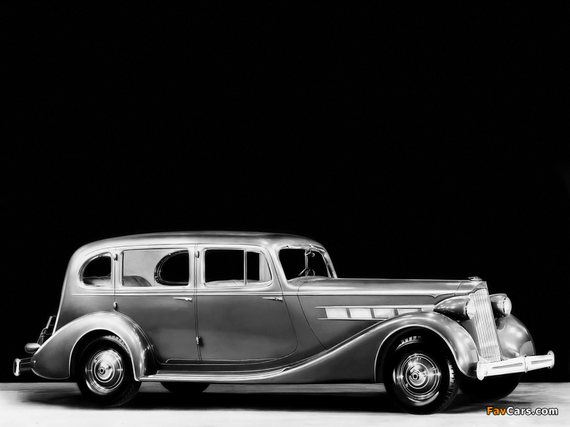Packard Super Eight Sedan (1401) 1936 wallpapers (800 x 600)