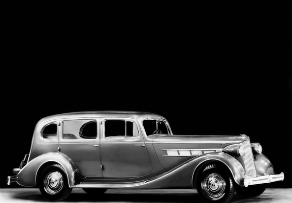 Packard Super Eight Sedan (1401) 1936 wallpapers