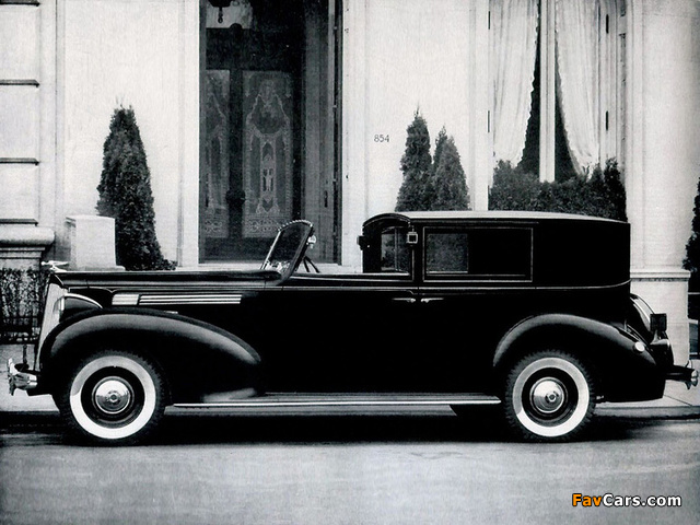 Packard Super Eight All-Weather Panel Brougham by Rollston (1668) 1938 images (640 x 480)