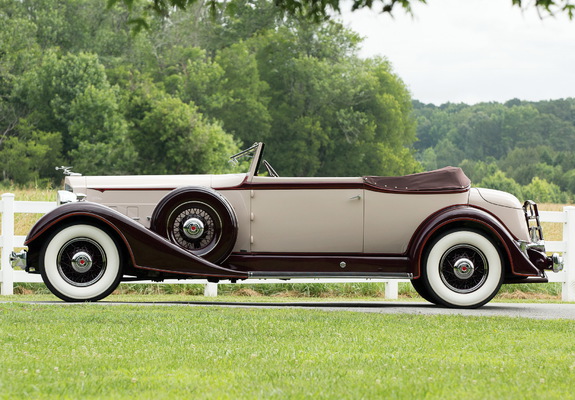 Pictures of Packard Super Eight Convertible Victoria (1104-767) 1934