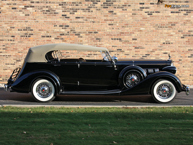 Pictures of Packard Super Eight Dual Cowl Phaeton (1404-951) 1936 (800 x 600)