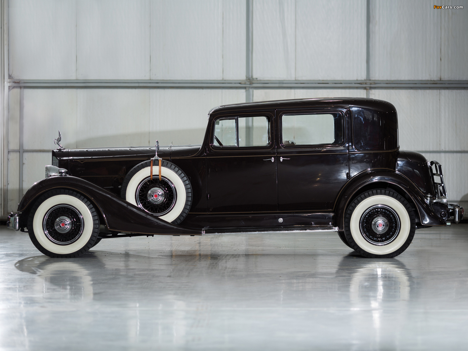 Packard Super Eight Club Sedan (1104-756) 1934 wallpapers (1600 x 1200)