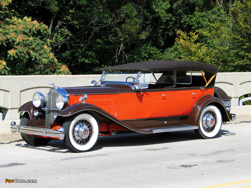 Packard Super Eight Sport Phaeton (840) 1931 wallpapers (800 x 600)