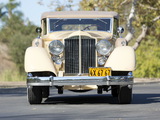 Pictures of Packard Twelve Convertible Sedan (1107-743) 1934