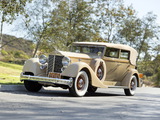Packard Twelve Convertible Sedan (1107-743) 1934 wallpapers