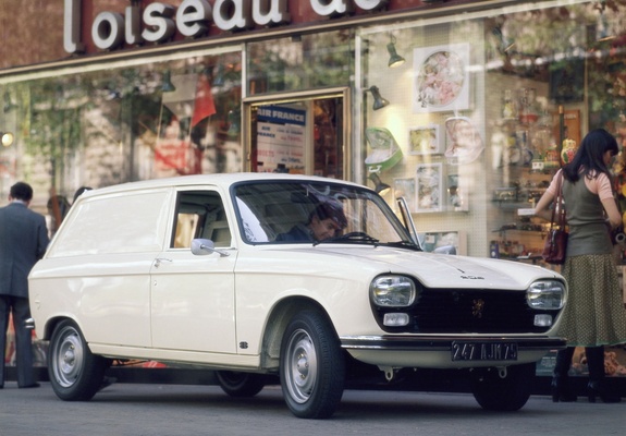 Peugeot 204 Fourgonnette 1966–76 pictures
