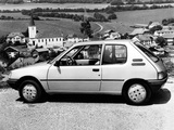 Peugeot 205 3-door 1984–98 pictures