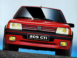Peugeot 205 GTi 1984–94 wallpapers