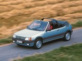 Peugeot 205 Cabrio 1986–94 pictures
