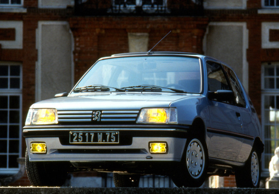 Peugeot 205 3-door 1990–98 wallpapers