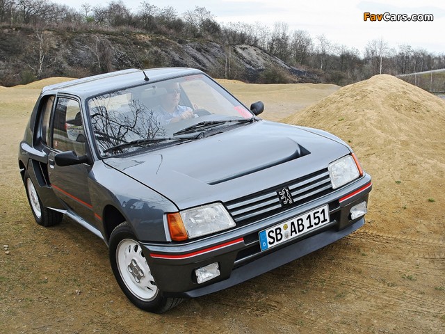 Photos of Peugeot 205 T16 1984–85 (640 x 480)