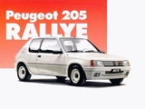 Pictures of Peugeot 205 Rallye 1988–90