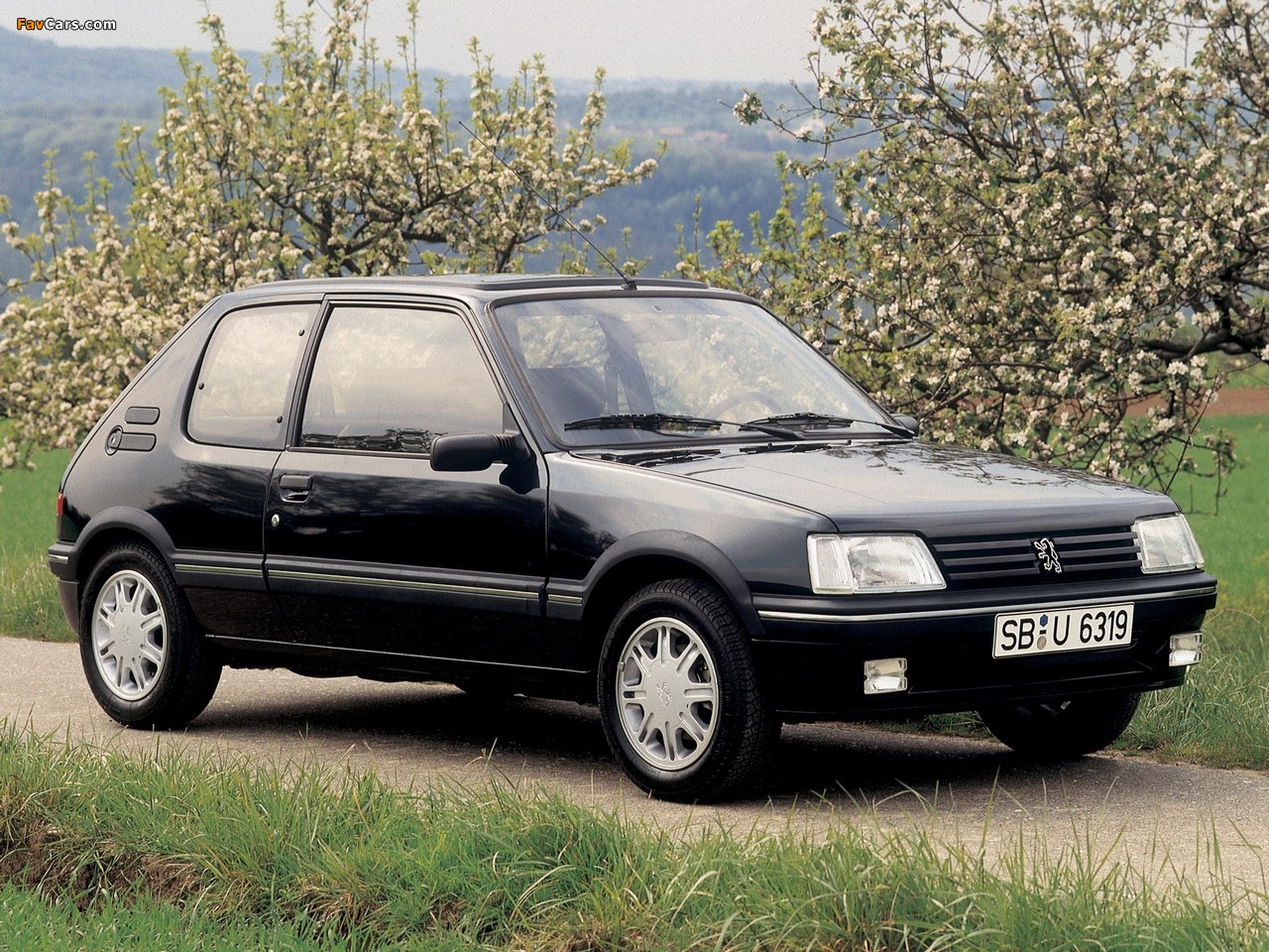 Peugeot 205 Gentry 1992–93 wallpapers (1280 x 960)