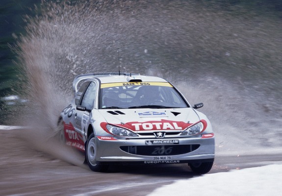 Peugeot 206 WRC 1999–2003 pictures