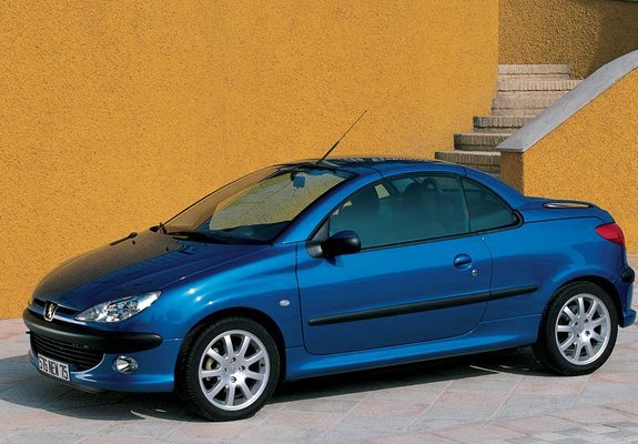 Peugeot 206 CC 2001–03 wallpapers