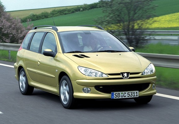 Pictures of Peugeot 206 SW 2002–06
