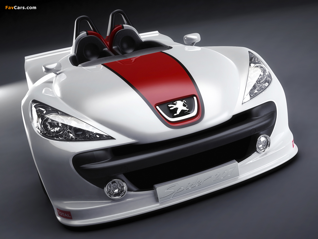 Images of Peugeot 207 Spider Concept 2006 (1024 x 768)