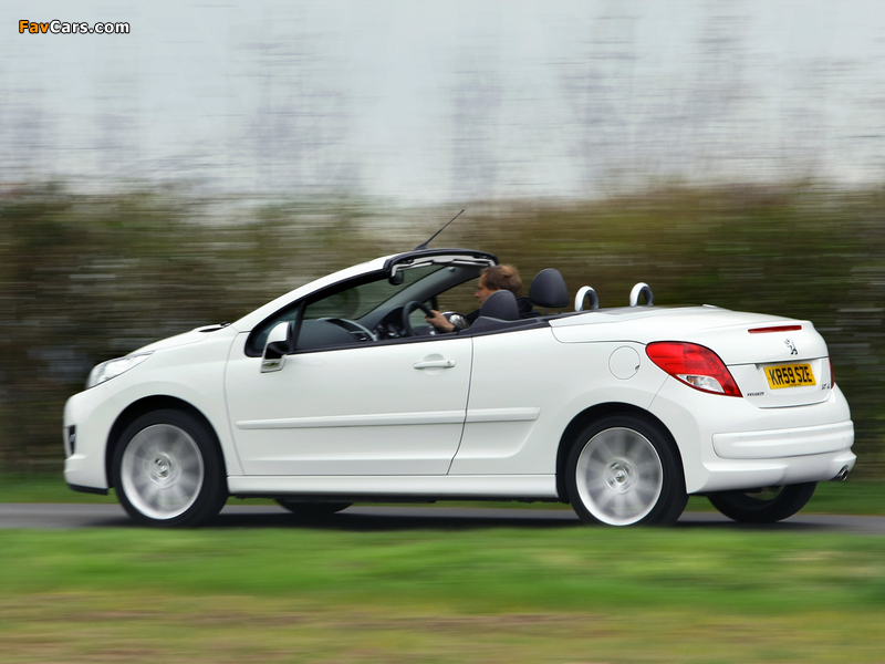 Peugeot 207 CC UK-spec 2009 pictures (800 x 600)