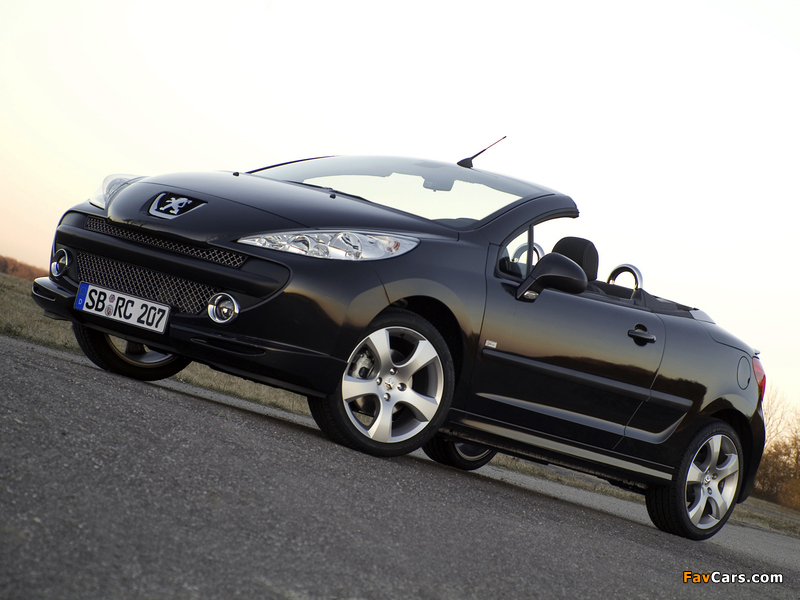 Pictures of Peugeot 207 CC RC Line 2007 (800 x 600)