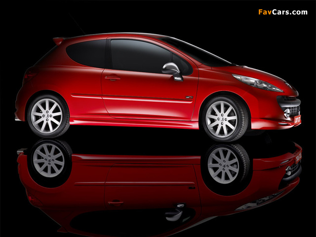 Pictures of Peugeot 207 GTi 2007–09 (640 x 480)