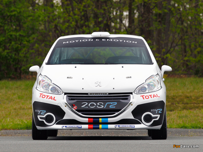 Peugeot 208 R2 2012 wallpapers (800 x 600)