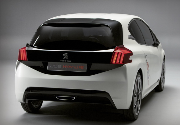 Peugeot 208 HYbrid FE Concept 2013 pictures