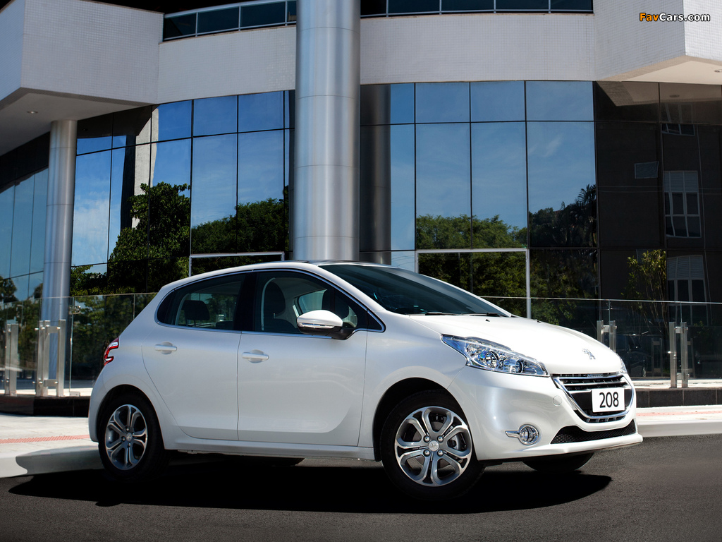 Pictures of Peugeot 208 BR-spec 2013 (1024 x 768)