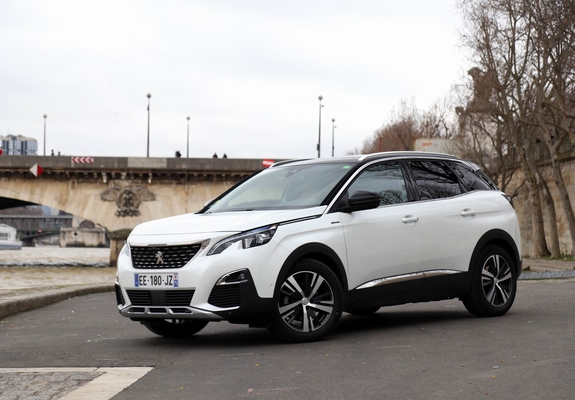 Pictures of Peugeot 3008 GT Line 2016