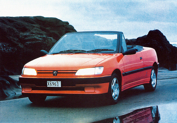 Peugeot 306 Cabriolet AU-spec 1994–97 wallpapers