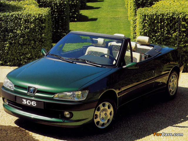 Peugeot 306 Cabriolet 1997–2002 images (640 x 480)