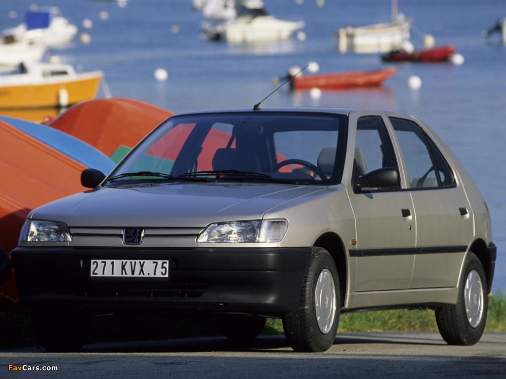 Pictures of Peugeot 306 5-door 1993–97 (1024 x 768)
