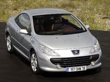 Peugeot 307 CC 2005–08 images