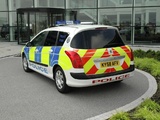 Images of Peugeot 308 SW Police UK-spec 2008–11