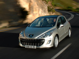 Peugeot 308 Premium Pack 2008–11 pictures