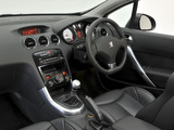 Peugeot 308 CC ZA-spec 2009–11 images