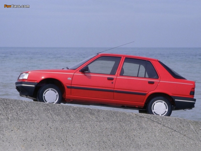 Peugeot 309 5-door 1989–93 pictures (800 x 600)