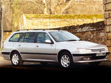 Peugeot 406 Break UK-spec 1999–2004 images